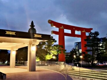 Torii of Heian Jingu