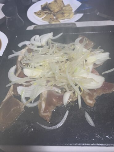iron-plate cooking