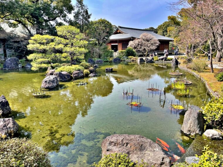 Heian Garden Pond