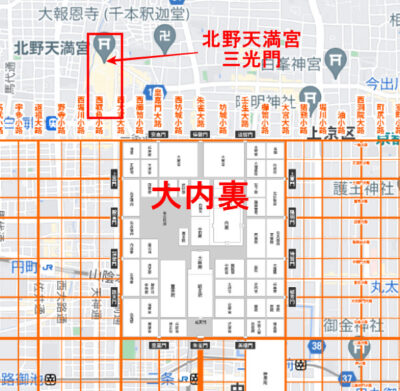 Heiankyo map