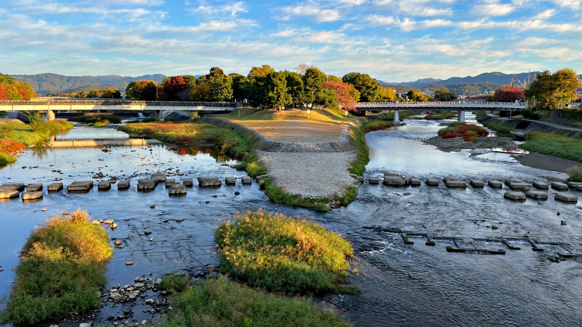 Eye-catching Kyoto Kamogawa