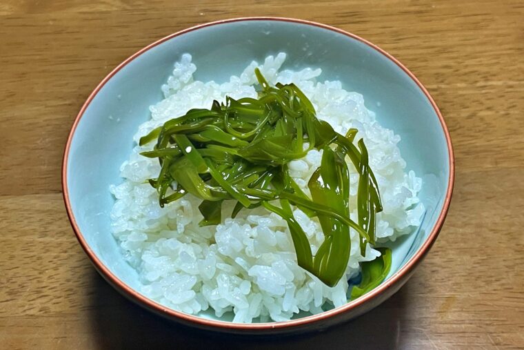 Mekabu rice