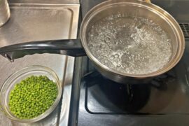 boiling water and sansho