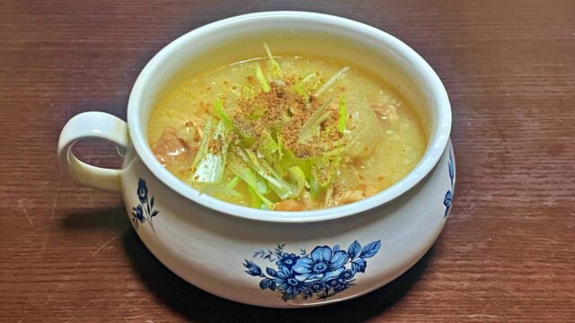 Eye-catching Samgyetang-style stew