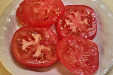 Tomato slices